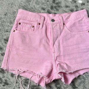Levi’s high-waisted shorts